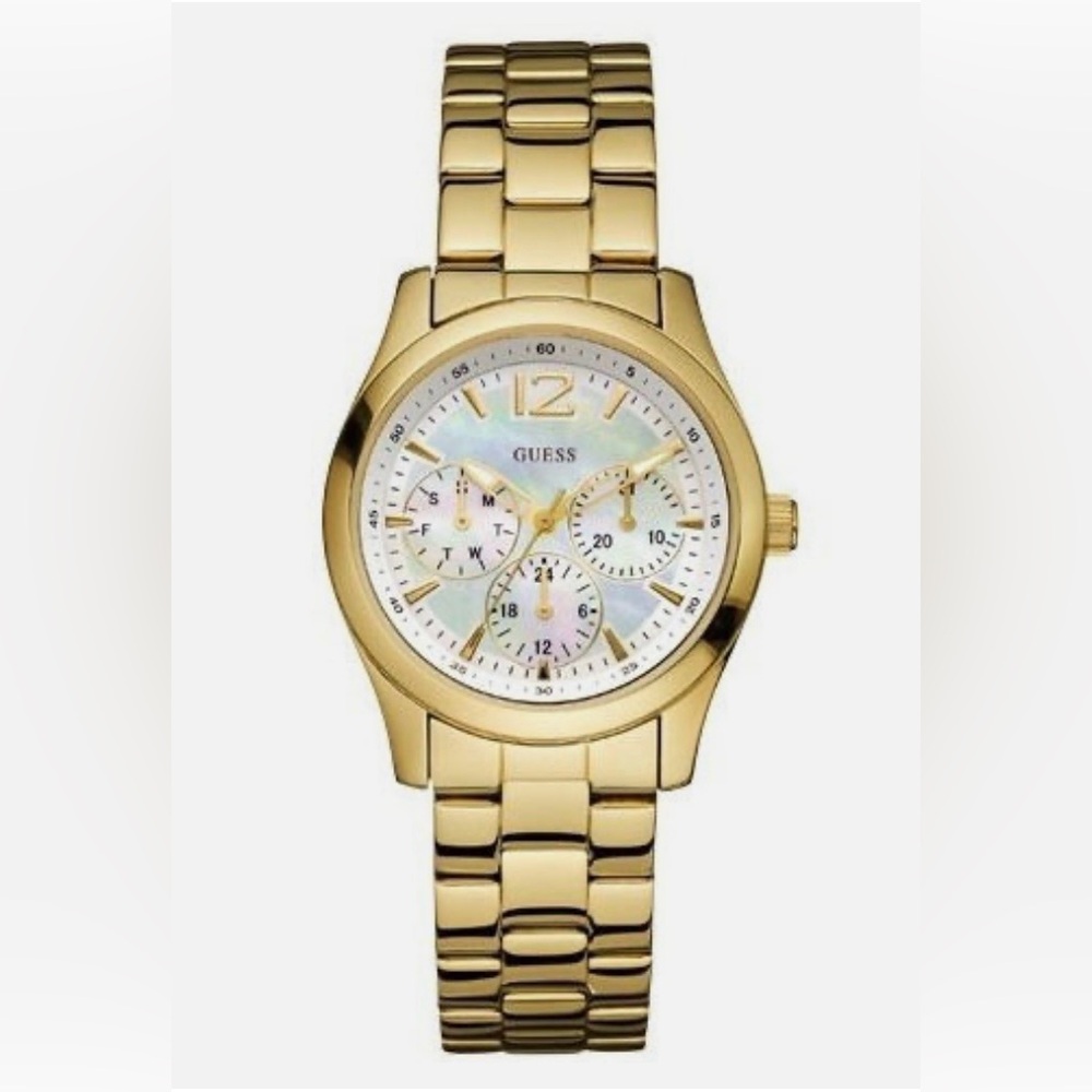 Guess Women's Gold Chronograph Watch